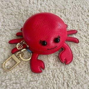 Tory Burch Carl the Crab Coin Purse ~ Key Fob